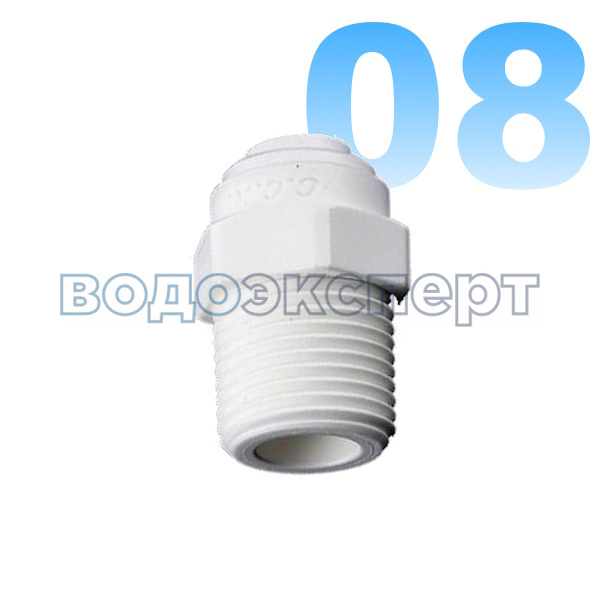 Фитинг прямой 1/4ц х 3/8рн (4 MC6) Фитинг прямой 1/4ц х 3/8рн (4 MC6)