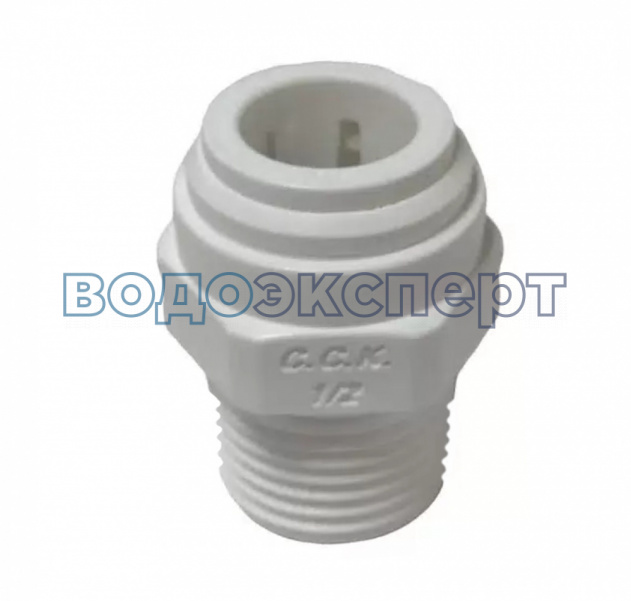 Фитинг прямой 1/2ц х 1/2рн (8 MC8) Фитинг прямой 1/2ц х 1/2рн (8 MC8)
