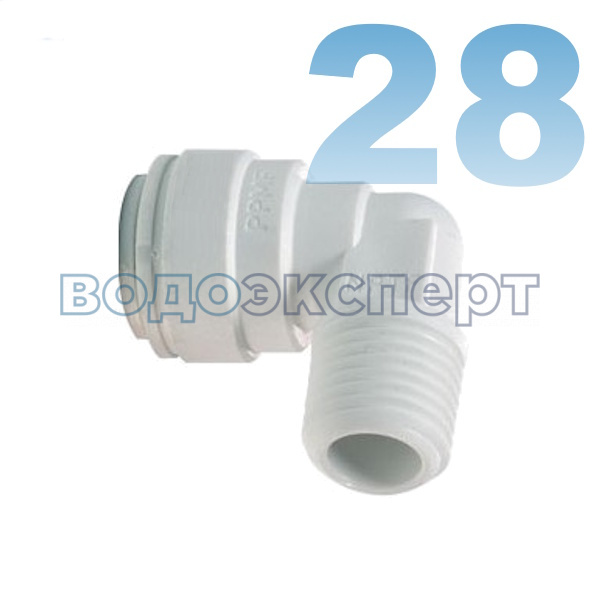 Фитинг угловой 3/8ц х 3/8рн (6 ME6) Фитинг угловой 3/8ц х 3/8рн (6 ME6)